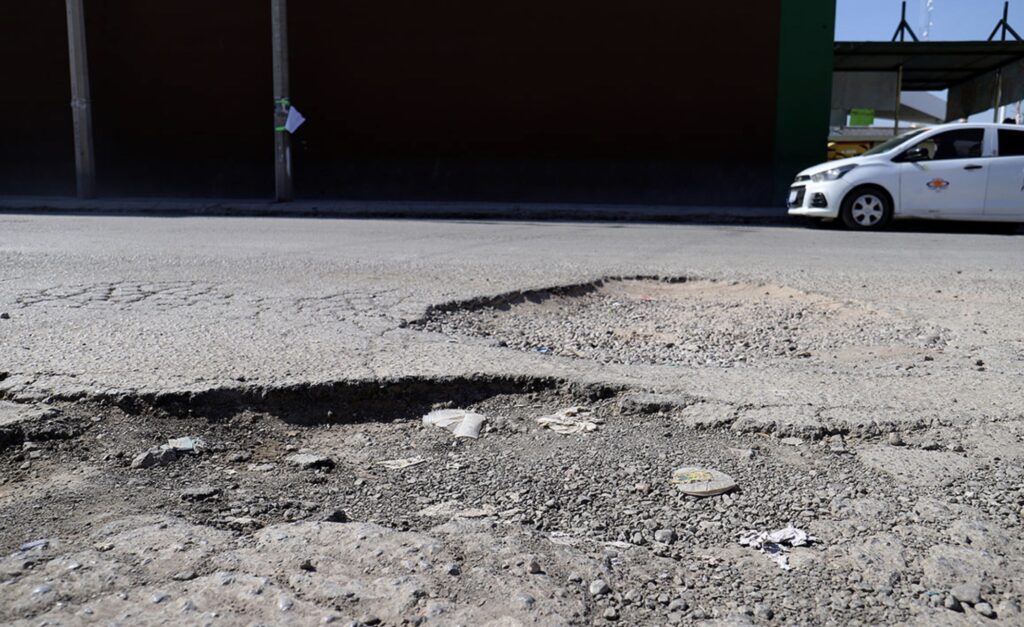Te decimos cómo reportar un bache ante el Gobierno de Gómez Palacio