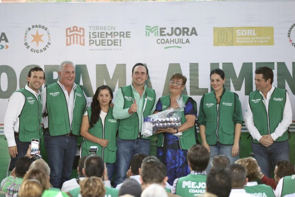 Así concluyo el Gran Programa Alimentario de Coahuila