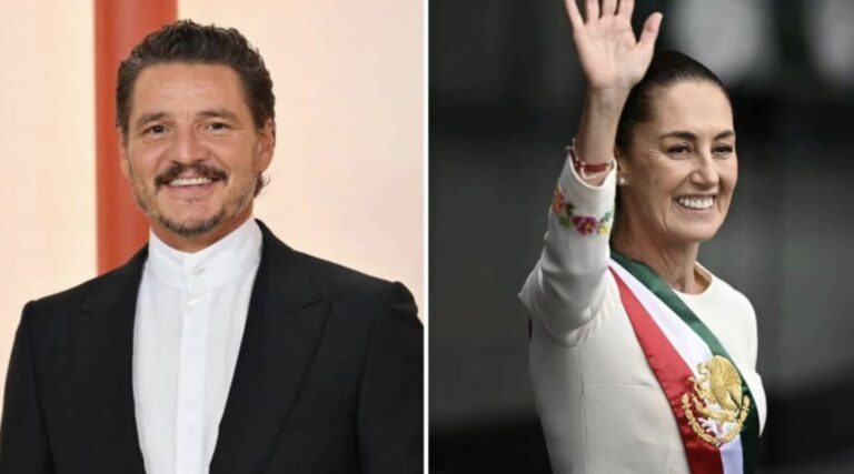 Pedro Pascal es vinculado con Claudia Sheinbaum