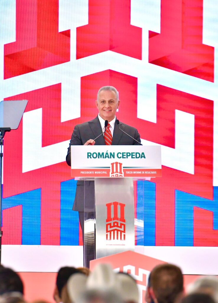 El Alcalde Román Cepeda presentó su tercer y último informe de Gobierno en Torreón