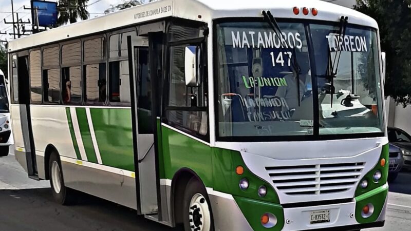 ¡Toma precauciones! Así funcionará el transporte público en Torreón este 24 y 25 de diciembre